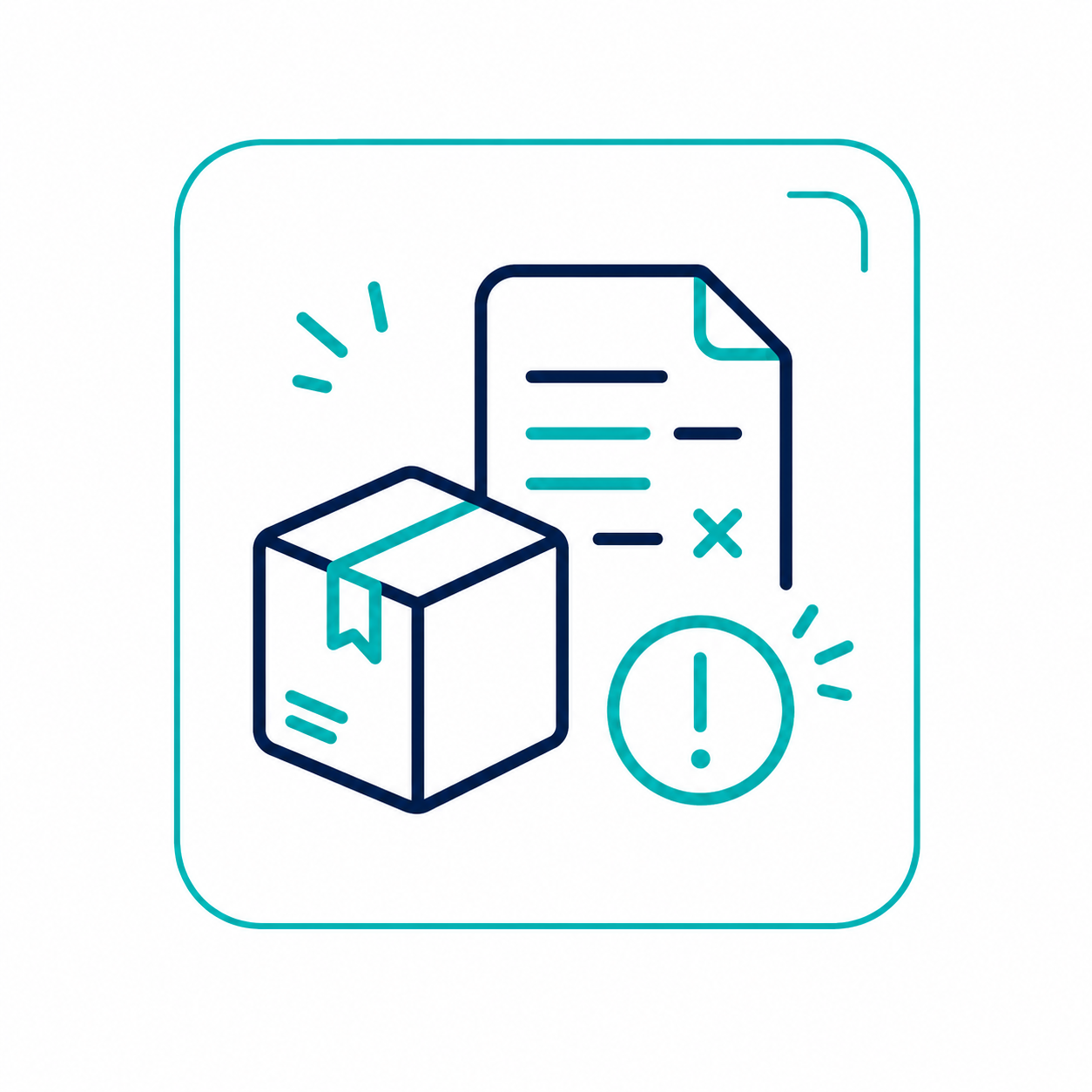Order errors icon